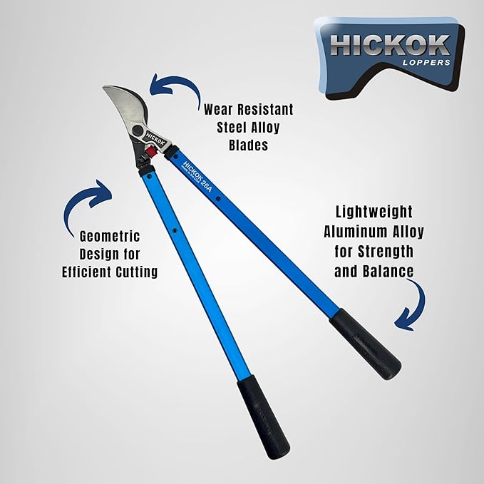 Heavy Duty Loppers for Tree Trimming – 28" Branch Cutter & Pruning Shears with Long Handle | Lightweight Aluminum Tree Trimmer | Professional-Grade Pruner Made in USA