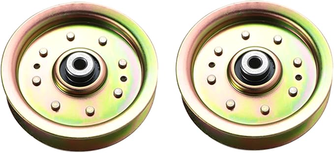 46" Mower Deck Rebuild Kit for Cub Cadet LTX1045 (Excluding 2014), LTX1046 LTX1046VT, Includes Spindles 618-04865 618-04636 918-04636, 2 Flat Idler 753-08171 756-04129B, 103" Belt 954-04219 754-04219