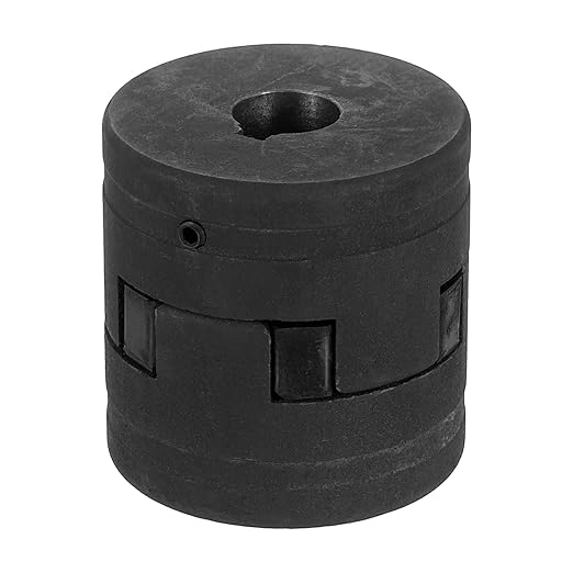 uxcell 5/8" to 5/8" L090 Flexible 3-Piece L-Jaw Coupling Coupler Set & Buna-N NBR Rubber Spider for Log Splitter Hybrid Equipment