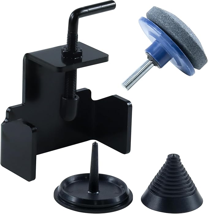 490-850-0005 Lawn Mower Blade Removal Tool with Lawn Mower Blade Blancer and Lawn Mower Blade Sharpener Replaces 490-850-0005 Blade Removal Tool for Yard Machines 13A2775S000 Lawn Tractors