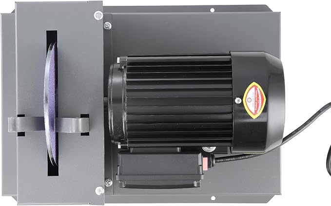 VEVOR Lawn Mower Blade Sharpener - 2/3HP 500W Grinder with 7-inch Ceramic Wheel, Sharpens High/Low Lift, Gator & Flat Blades