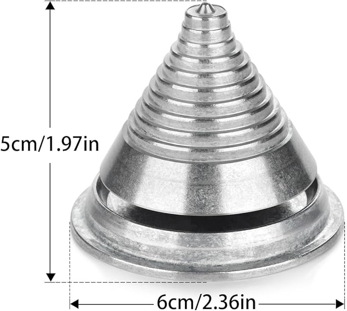 Lawn Mower Blade Balancer, Premium Universal Metal Balancer for Most Blades, Sharpening Balance Tool (1 Pack)