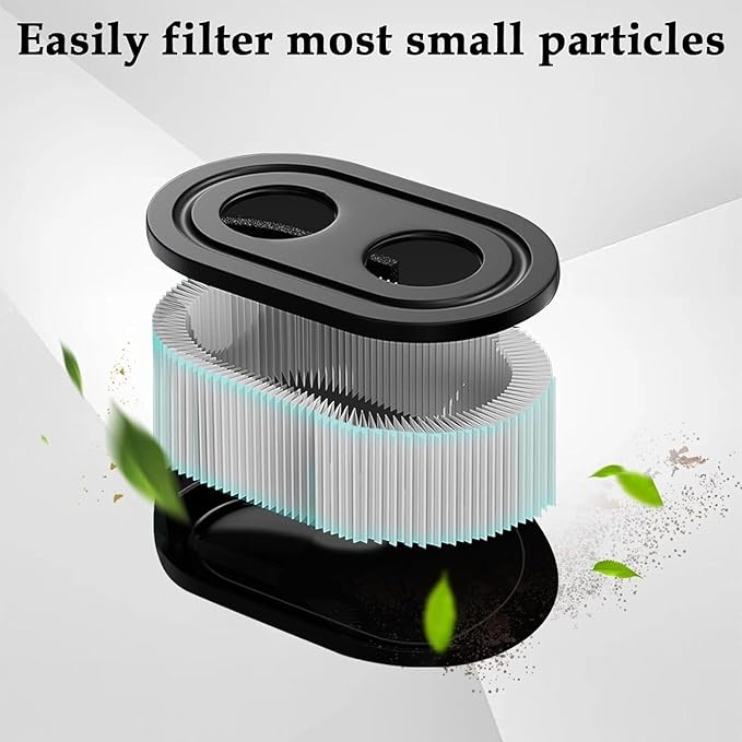 593260 Air Filter Set Spark Plug Compatiable with Troy-Bilt TB110 TB115 TB200 TB230 TB330 TB370 Walk Behind Lawn Mower