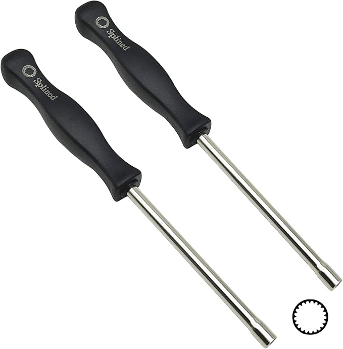 2 Pieces Carburetor Carb Adjustment Screwdriver 21-Teeth Splined Adjusting Tool for 2 Cycle Engine Poulan Husqvarna STIHL Homelite Weed Eater Craftman Echo Trimmer Brushcuter Blower