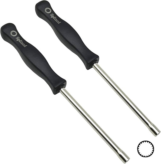 2 Pieces Carburetor Carb Adjustment Screwdriver 21-Teeth Splined Adjusting Tool for 2 Cycle Engine Poulan Husqvarna STIHL Homelite Weed Eater Craftman Echo Trimmer Brushcuter Blower