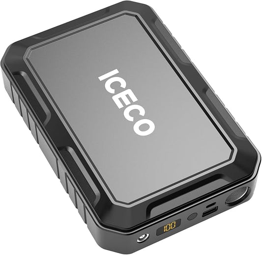 ICECO 250Wh Portable Power Station, Magnetic Power Bank, Outdoor Generator 12V Refrigerator, Mobile Lithium Battery Pack, for Home Backup Outdoor Emergency RV Van Hunting