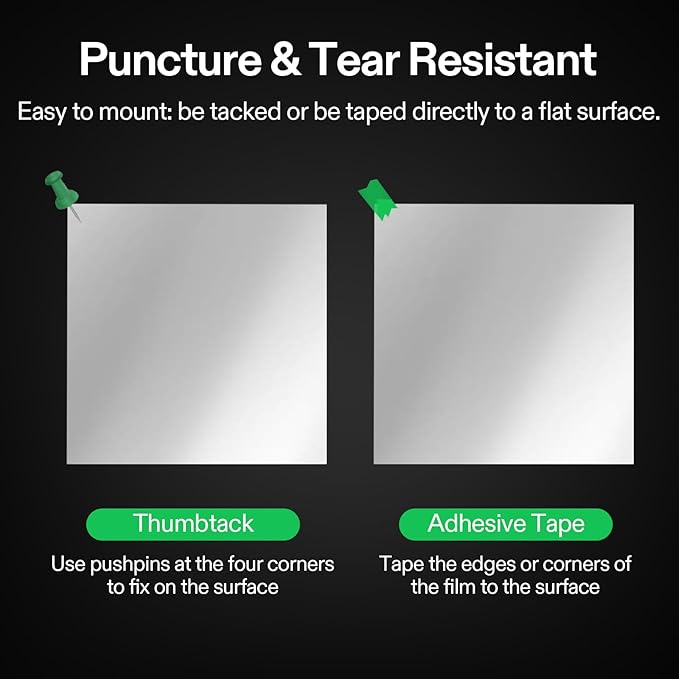 VIVOSUN Highly Reflective Mylar Film Roll 4FT x 100FT for Outdoor Grow Room Indoor Decoration Aluminum Paint Coated 2 Mil Silver