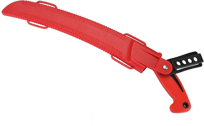 11 Inch Hand Pruning Saw with Saw Blade Enclosure for Garden Trimming Wood Camping Tree Branches
