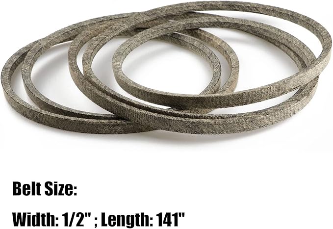 48 inch Spindle Lawn Mower Deck Rebuild Kit for John Deere LA130 D140 LA130 LA140 D140 D150 E140 E150, 3 Spindle Assembly for GY20454 GY20867, 3 Idlers GY20067, 3 Blades GX21784, 1 Belt GX20571