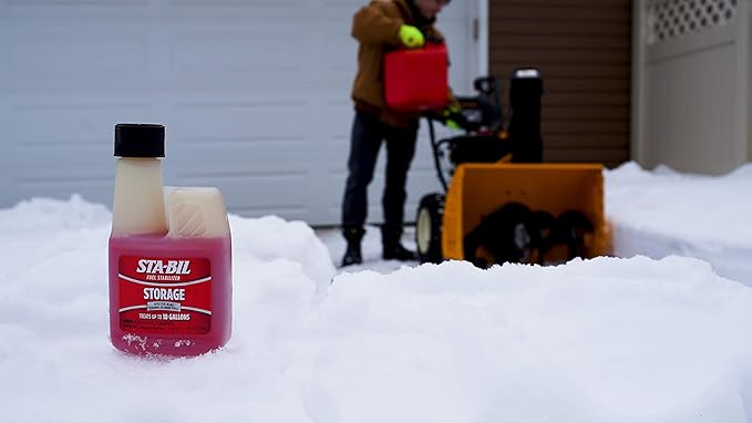 STA-BIL Storage Fuel Stabilizer | Keeps Fuel Fresh for 24 Months, Prevents Corrosion, Gasoline Treatment Additive That Protects System, Gas Stabilizer for Storage, 4 oz (8 Pack)