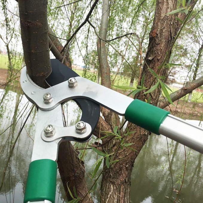 TUOSEN SK5 High-Performance Compound Action Anvil Lopper,Chops Thick Branches with Ease,2 Inch Cutting Capacity,28inch-40inch Telescoping Lopper, Tree Trimmer with Sturdy&Comfortable Handle