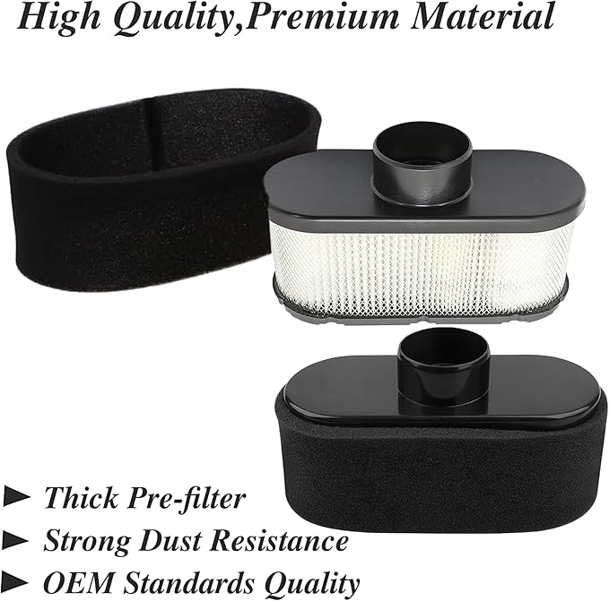 Tune Up Kit for Kawasaki FR691V FR651V FR730V Engines Replacement for FR691V Oil Filter 49065-7007 Air Filter 11013-0752 Fits for Cub Cadet ZT1 ZT2 50 Mower and Hustler Zero Turn Mower