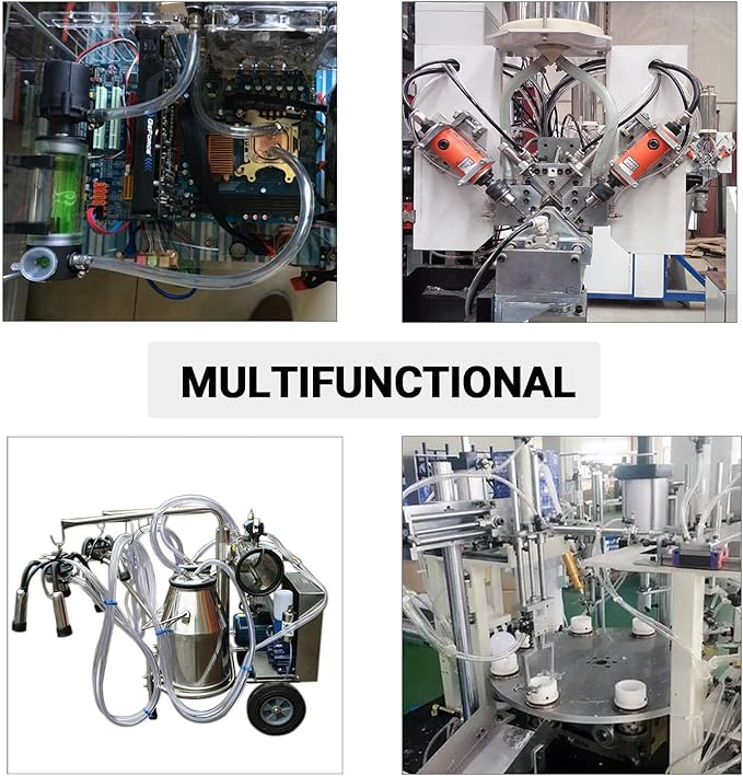 1’’ ID × 1-1/4’’ OD - 25 ft Clear Plastic Vinyl Tubing, Flexible PVC Hose Lightweight Non-Toxic vinyl Tube for Transfer Water Air Oil