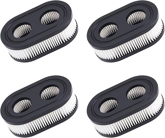 593260 Air Filter with Pre Filter and Spark Plug Fits for B&S 725EX 625EX 575EX 550EX 525EXI Engines, Air Filter Parts for Toro Recycler 22 and Troy Bilt Lawn Mower (4 Pack-1)