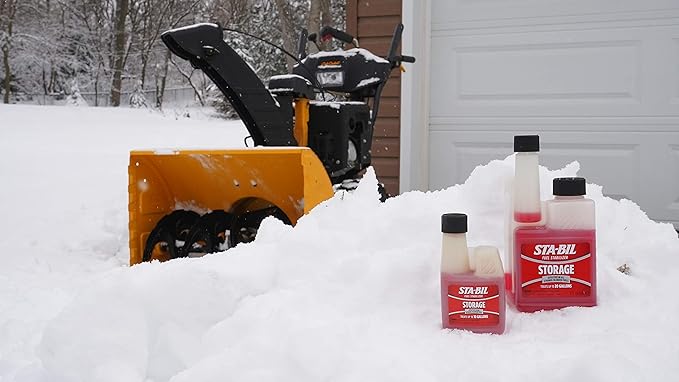 STA-BIL Storage Fuel Stabilizer - Keeps Fuel Fresh for 24 Months - Prevents Corrosion - Gasoline Treatment That Protects Fuel System - Fuel Saver - Treats 10 Gallons - 4 Fl. Oz. (22204) (Pack of 2)