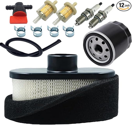 Tune Up Kit for Husqvarna Z254F Parts,Gravely Zero Turn Mower Accessories Parts.Oil Filter for Kawasaki FR691V RF651V FR730V FS481V FS541V FS600V FS730V Tune Up Kit,Fits Oil Filter 49065-7007