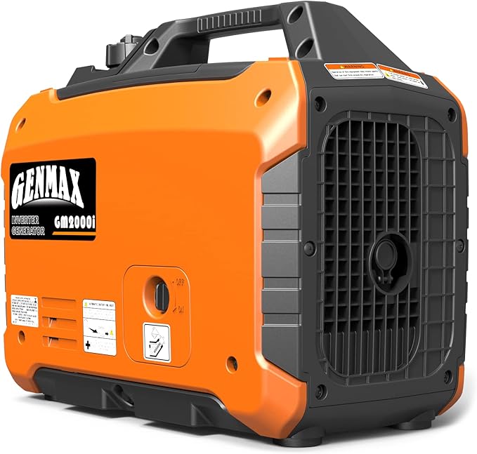 GENMAX Generator,EPA Compliant, Eco-Mode Feature, Ultra Lightweight for Backup Home Use & Camping
