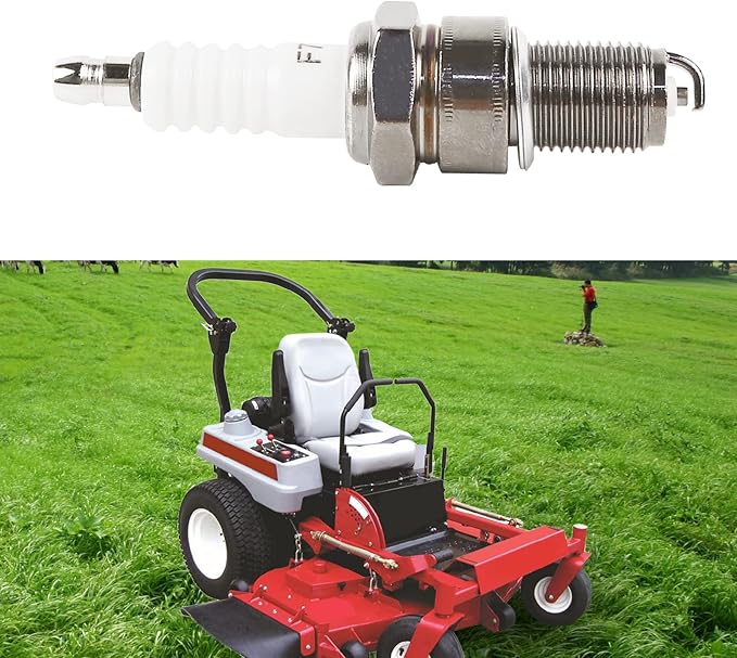 F7TC Spark Plug for GX120 GX160 GX200 GX240 GX270 GX340 GX390 Generator Lawnmower Tractor Rototiller Water Pump Mini Bike Tillage Polishing Machine (2pcs)