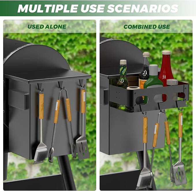 3pack Grills Hooks for Pellet Grills, Hooks for Traeger Smoker Grills, Suit for Traeger Ironwood 885, Pro Series 34, Pro Series 22, Pro D2 575, Pro 780, Ironwood 650, Pit boss