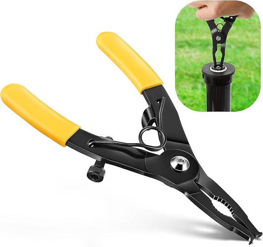 1pack Pop Up Sprinkler Head Tool Compatible with Rainbird Hunter Sprinkler Head, Pull Raise Tools for Pop Up Sprinklers, Rotor Adjustment Tools for Lawn Irrigation System Repair