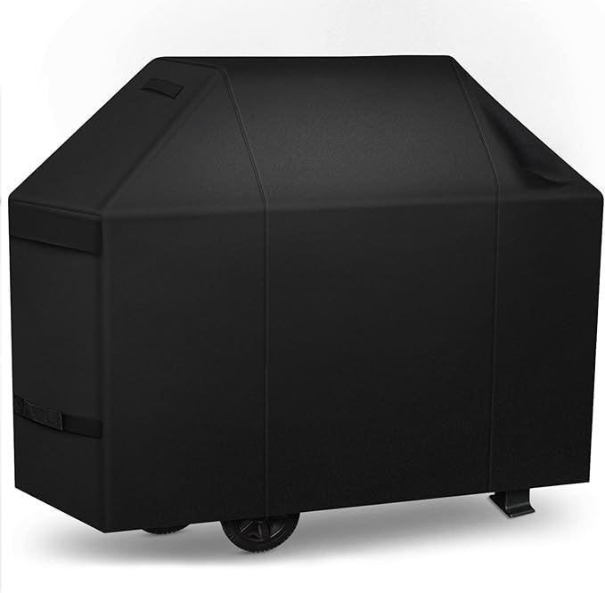 iCOVER Grill Cover 70 inch, BBQ Grill Cover for Outdoor Grill, 600D Heavy Duty Waterproof BBQ Cover, Anti-UV and Rip-Proof Barbecue Cover, Gas Grill Cover for Weber, Char-Broil, Nexgrill, etc