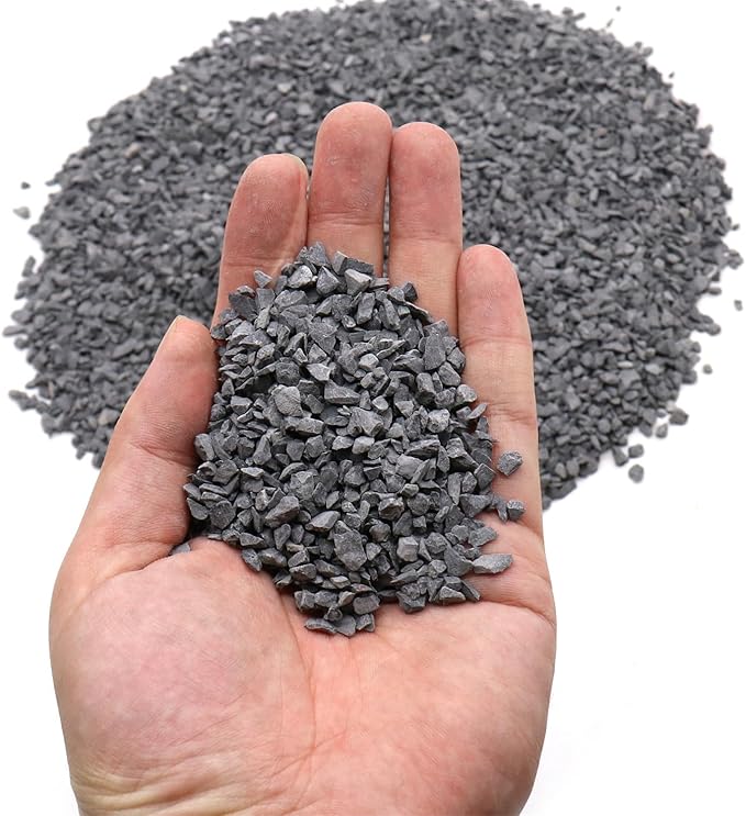 Coarse Sand. Black Color. 1/8 Inch 10 lbs. for Potting Soil, Succulents, Pots, Plants, Gardening, Indoor, Crafting, Vase Fillers, Landscaping (X-Mini, COARSE Sand - Black, 10)