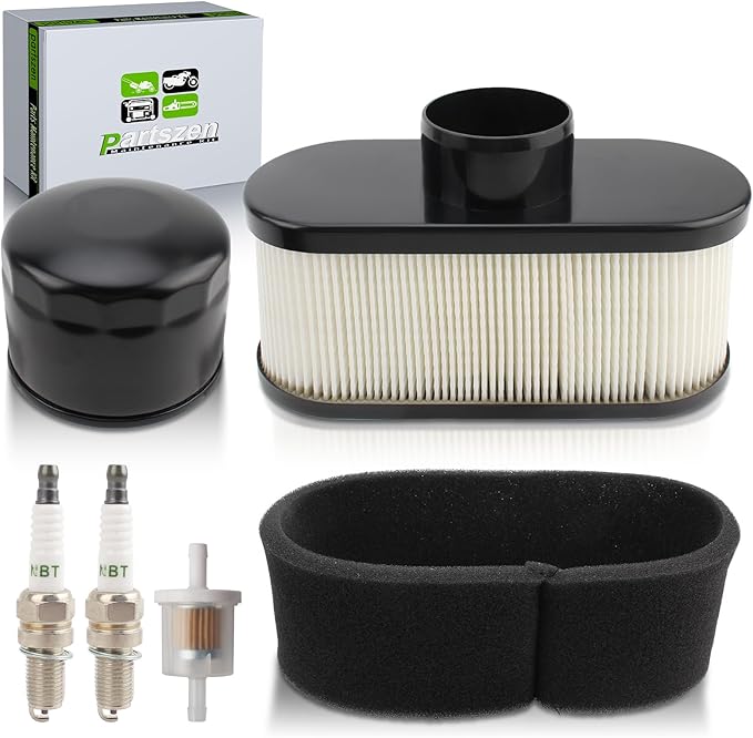 49065-7007 Oil Filter 11013-0752 Air Filter for Kawasaki FR651V FR691V FR730V FS481V FS541V Lawn Mower Tractor Parts with Tune Up Kit