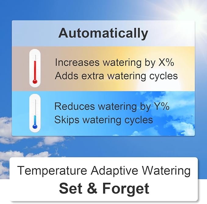 LinkTap G1S Wireless Water Timer (Requires Gateway), Smart Irrigation Hose Faucet Timer, Greater Range Than WiFi Sprinkler Timers, 2 Year Battery Life, Weather Aware, Alexa