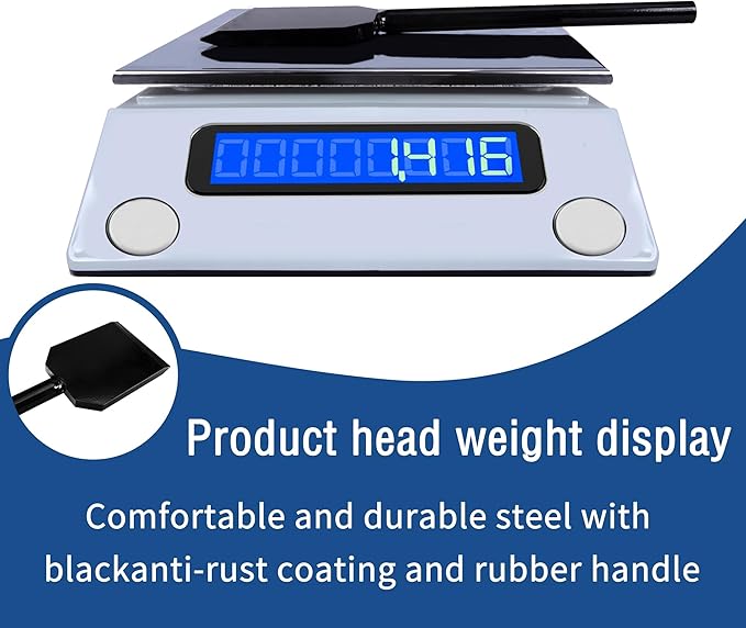 DECOHS Adjustable Ice Chopper- Steel Heavy Duty Driveway Sidewalk Ice Scraper- Steel Shock-Absorbing Ice Chopper with Long Handle for Snow Ice Removal