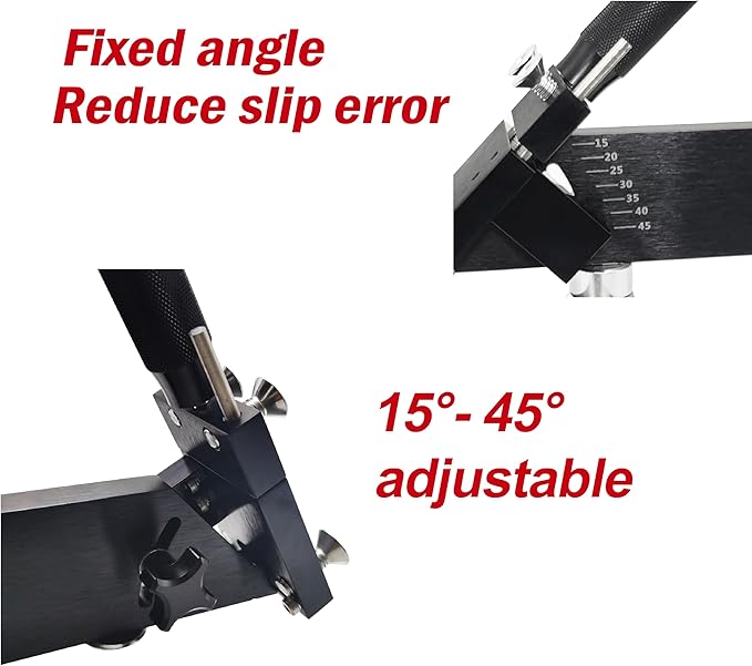 Mower Blade Sharpener & Balancer Replace 5005、42-047 Blac,15°-45° Adjustable Magnetic Mower Blade Balancer for Many Types of Mower Blade