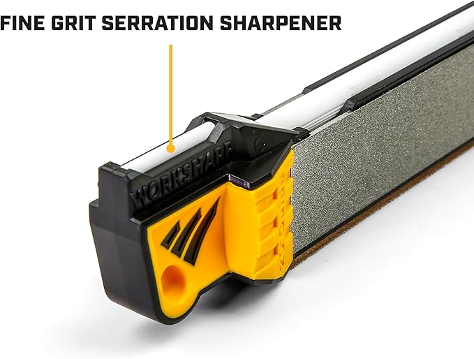 Work Sharp Guided Field Sharpener, Compact Travel Knife Sharpener Tool