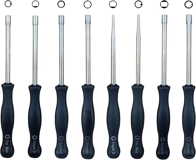 Carburetor Adjustment Tool Adjusting Screwdriver Tune-up Kit for Stihl 2 Cycle Small Engine fit Poulan Craftsman Husqvarna MTD Troy-Bilt Homelite Ryobi String Trimmer Weed Eater Pack of 8