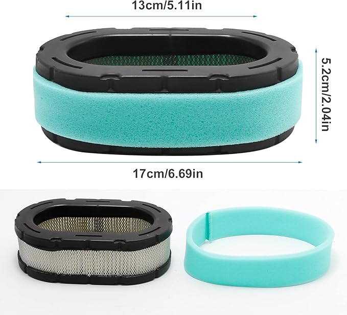 Laffoonparts 32 083 09-S Air Filter Replacement for Kohler KT620 KT715 KT725 KT730 KT735 KT740 KT745 19HP-26HP Engine Lawn Mower