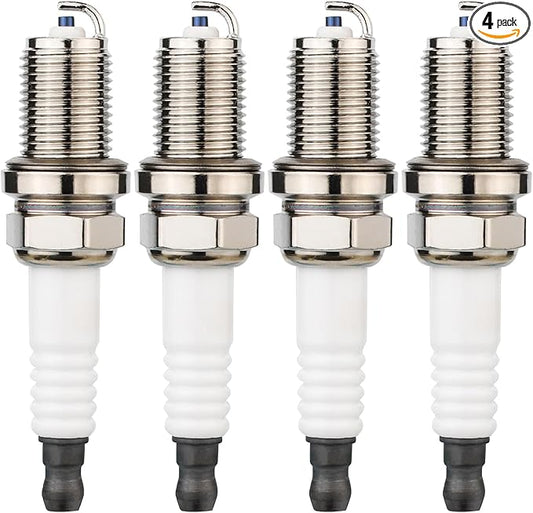 RC12YC Spark Plugs Compatible with Champion Briggs and Stratton 491055 491055S 692051 792015 491055T 5066 Kohler 25 132 12-S JD M78543 531308128 Lawn Mower Engine
