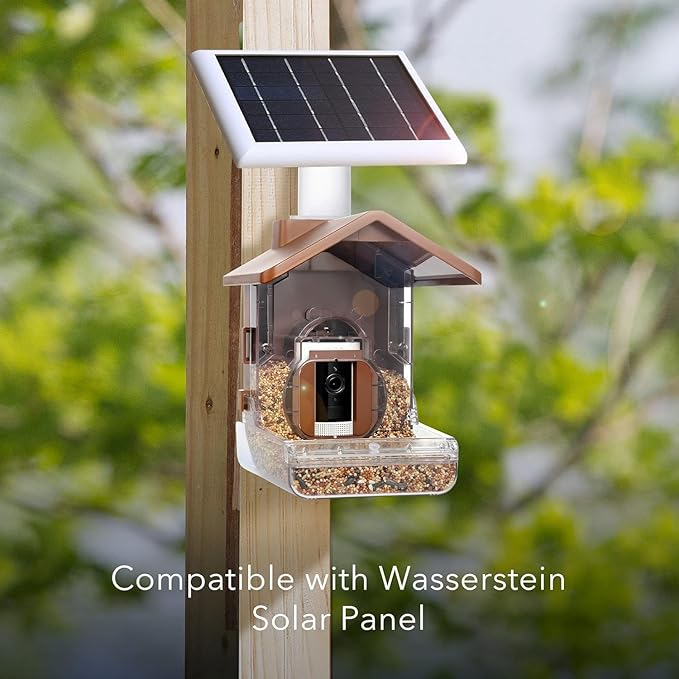 Wasserstein Bird Feeder Camera Case Compatible with Blink, Wyze & Ring Security Cameras Including Blink Outdoor 4, Wyze Cam OG & Ring Stick Up Camera (Camera NOT Included)