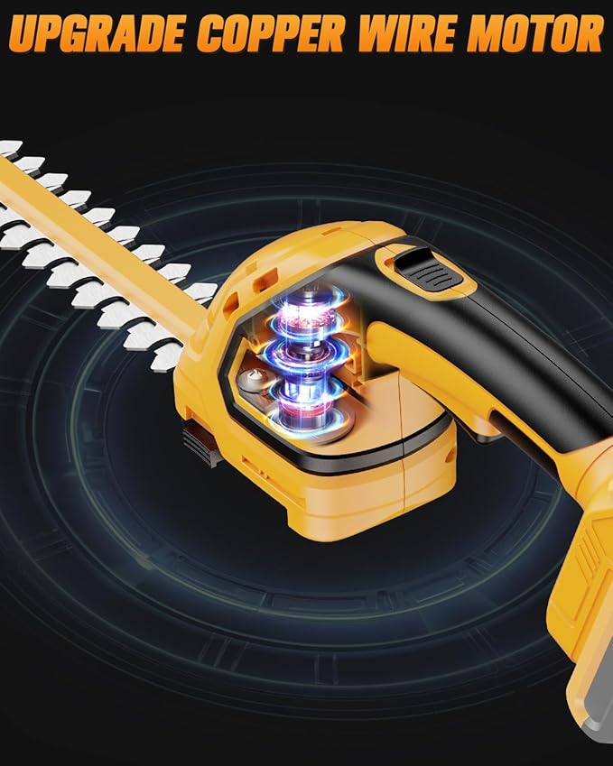 Cordless Leaf Blower and Hedge Trimmer Combo, Compatible with DEWALT 20V MAX Battery (Battery not Included)
