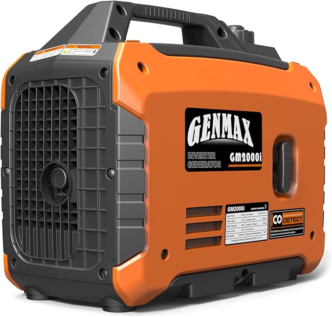 GENMAX Generator,EPA Compliant, Eco-Mode Feature, Ultra Lightweight for Backup Home Use & Camping
