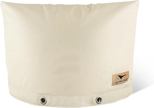 Backflow Preventer Insulation Cover - Water Pipe Insulation Sprinkler Cover for Outside - Insulated Backflow Cover Pouch for Irrigation Back Flow Valve in Winter or Sun Exposure (30" W x 24" H, Sand)