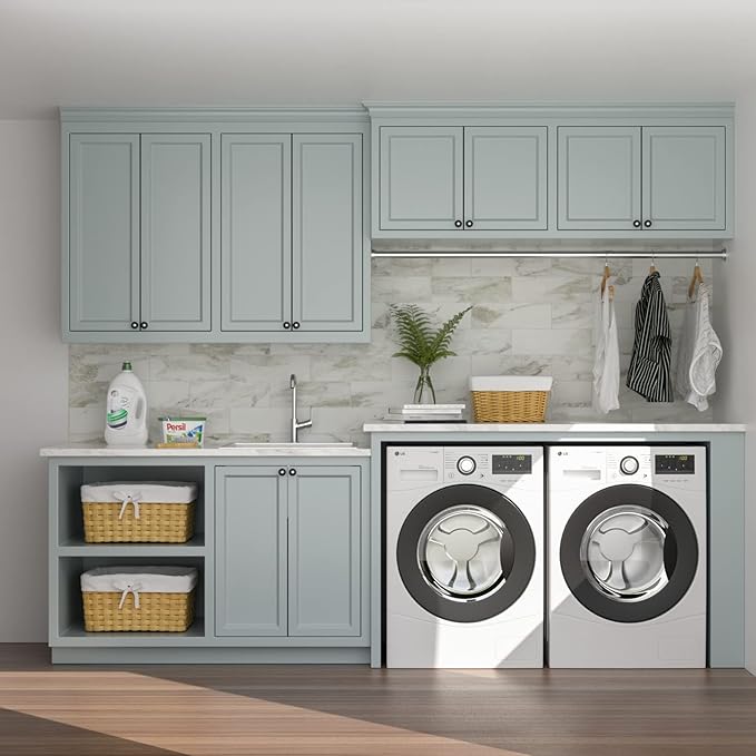 25 Inch Utility Laundry Sink Drop In 16 Gauge Stainless Steel Single Bowl Laundry Room Sink Laundry & Utility Room Kitchen Sinks 25"x22"x12"