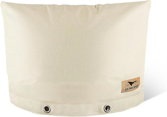 Backflow Preventer Insulation Cover - Water Pipe Insulation Sprinkler Cover for Outside - Insulated Backflow Cover Pouch for Irrigation Back Flow Valve in Winter or Sun Exposure (21" W x 16" H, Sand)