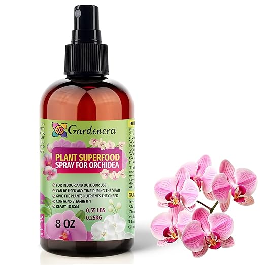 ππππππππππ Plant Superfood for ORCHIDEA Plants with B1 Vitamin, Glucose and Essential Minerals - Organic Plant Food Fertilizer for Indoor & Outdoor ORCHIDEA Plant Care - 8oz