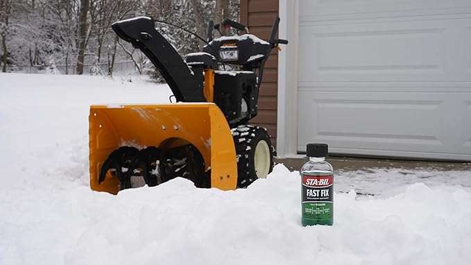 STA-BIL Fast Fix Small Engine Treatment - Cleans Carbs and Injectors - Fixes Rough Running Engines - Eliminates Water - Treats 10 Gallons, 4 fl. oz. (22303) (Pack of 2)