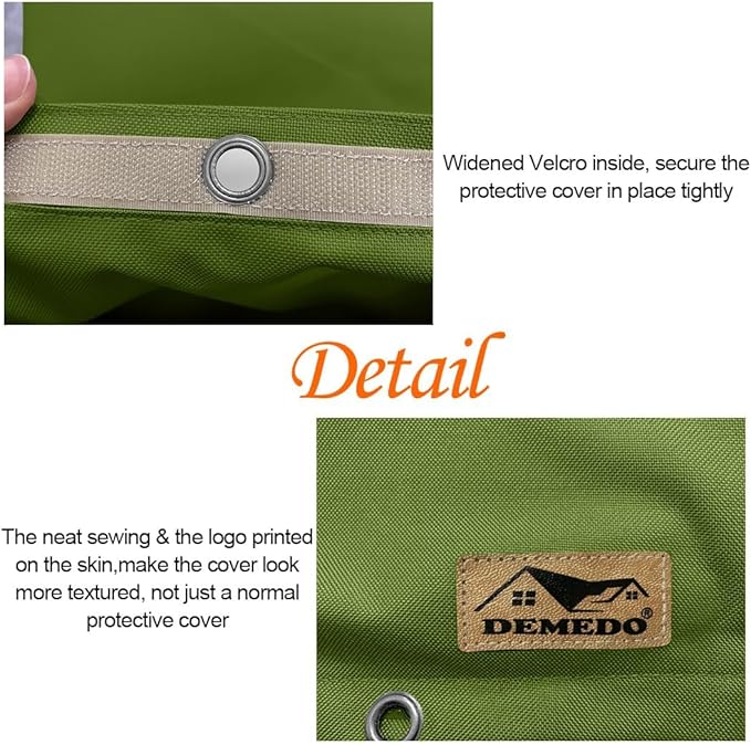 Backflow Preventer Insulation Cover - Water Pipe Insulation Sprinkler Cover for Outside - Insulated Backflow Cover Pouch for Irrigation Back Flow Valve in Winter or Sun Exposure (16"W x 20"H, Green)