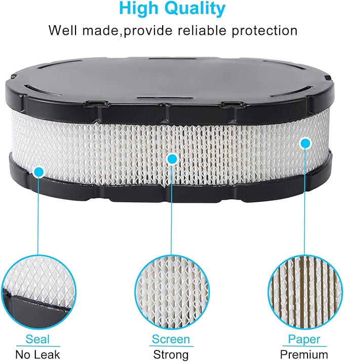32 083 09-S Air Filter For Kohler KT610 KT620 KT715 KT725 KT730 KT735 KT740 KT745 19HP-26HP Lawn Mower 3208310-S Pre Cleaner Tune Up Kit 32-083-09-S 32-083-10-S
