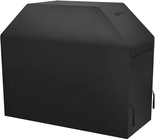 NEXCOVER 60 Inch Grill Cover - 600D Heavy Duty Waterproof and Weather Resistant BBQ Cover for Weber, Char Broil, Nexgrill - Fade Resistant, Black