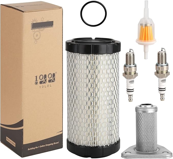 10L0L Golf Cart Tune Up Kit for EZGO ST350 Workhorse 1996-Up,EZGO TXT 2005-2009 with MCI Motor and RXV 2008 Up Gas Models with Robbins Motor,OEM# 72084G01, 26591G01, 28463G01