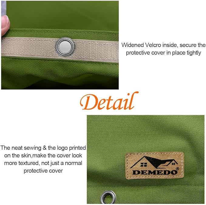 Backflow Preventer Insulation Cover - Water Pipe Insulation Sprinkler Cover for Outside - Insulated Backflow Cover Pouch for Irrigation Back Flow Valve in Winter or Sun Exposure (30"W x 24"H, Green)