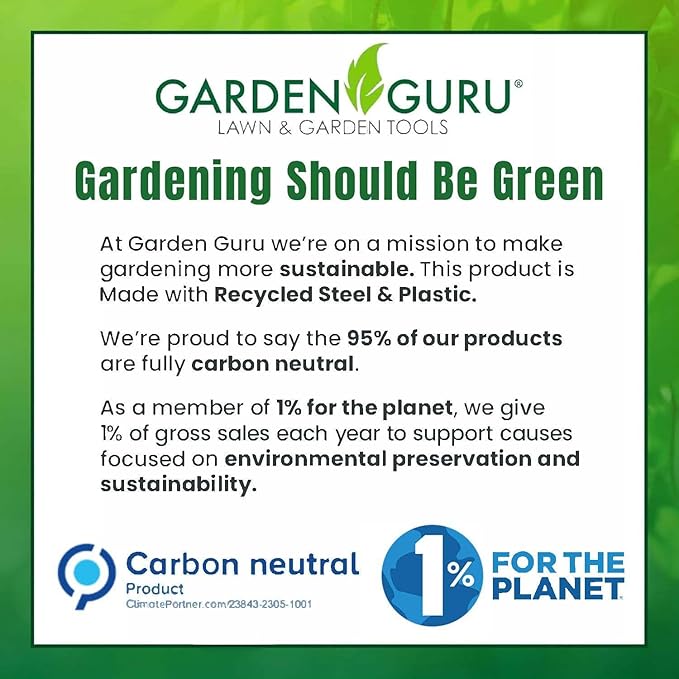 Garden Guru Stainless Steel Hand Weeder Fork Tool – Rust Resistant Stainless Steel – Ergonomic Handle – Great for Planting, Spreading Mulch, Weeding, Loosening & Transplanting Soil - 1 Case (50 Pcs)