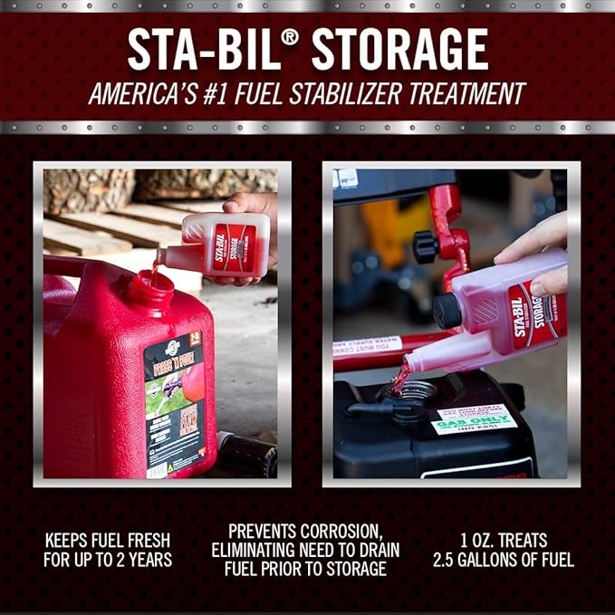 STA-BIL Fall Storage Basics Storage Fuel Stabilizer (32 Oz) Fogging Oil