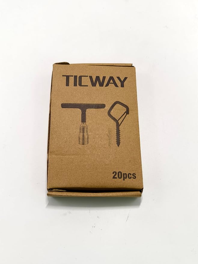 12 PCS Q-Hanger Hooks for String Lights, Ceiling Hangers for Plants & Wind Chimes, Christmas Decorations Outdoor Hooks (Square Hanger) White